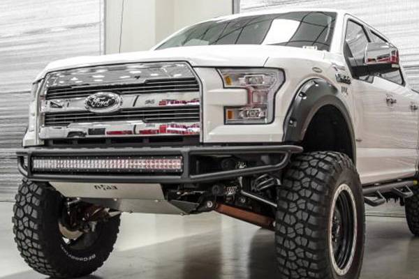 N-Fab - N-Fab F151MRDS-TX MRDS Front Bumper Ford F150 2015-2017 - Textured Black