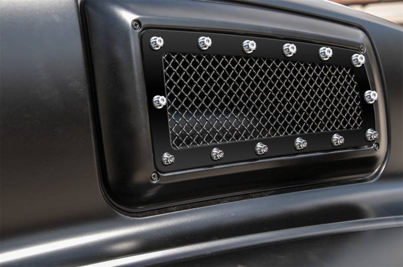 T-Rex Grilles - T-Rex Grilles 6710841 X-Metal Series Studded Mesh Side Vent