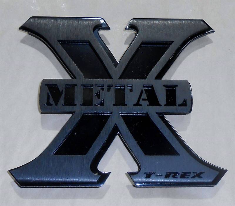 T-Rex Grilles - T-Rex Grilles 6710016 X-Metal Series Logo Badge