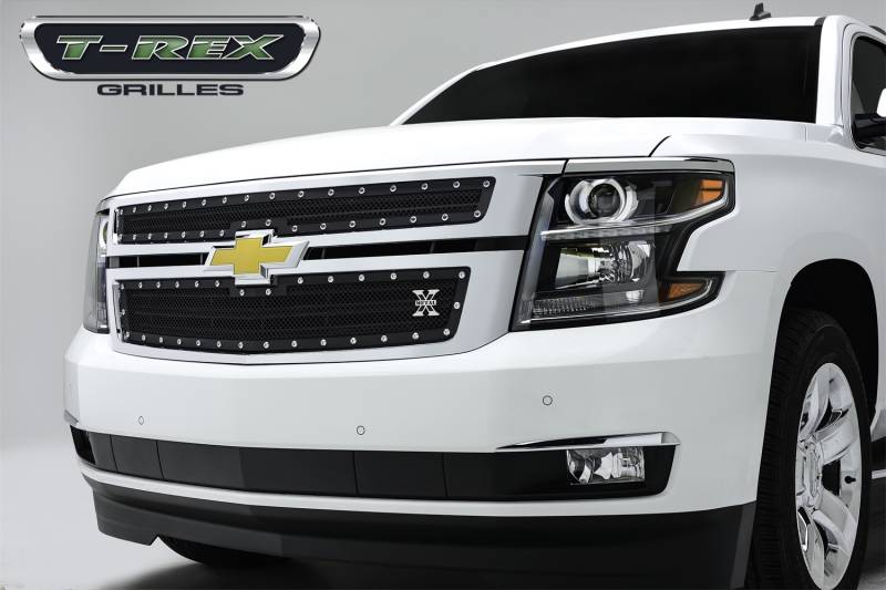 T-Rex Grilles - T-Rex Grilles 6710551 X-Metal Series Studded Main Grille Insert