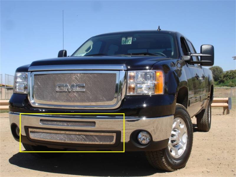 T-Rex Grilles - T-Rex Grilles 55206 Upper Class Series Mesh Bumper Grille Insert