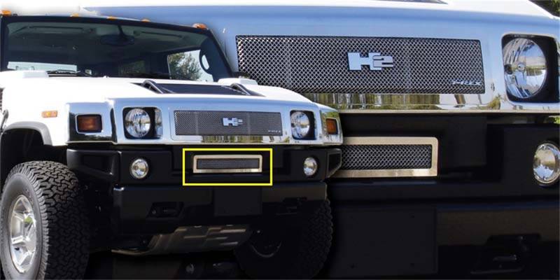 T-Rex Grilles - T-Rex Grilles 55295 Upper Class Series Mesh Bumper Grille Insert
