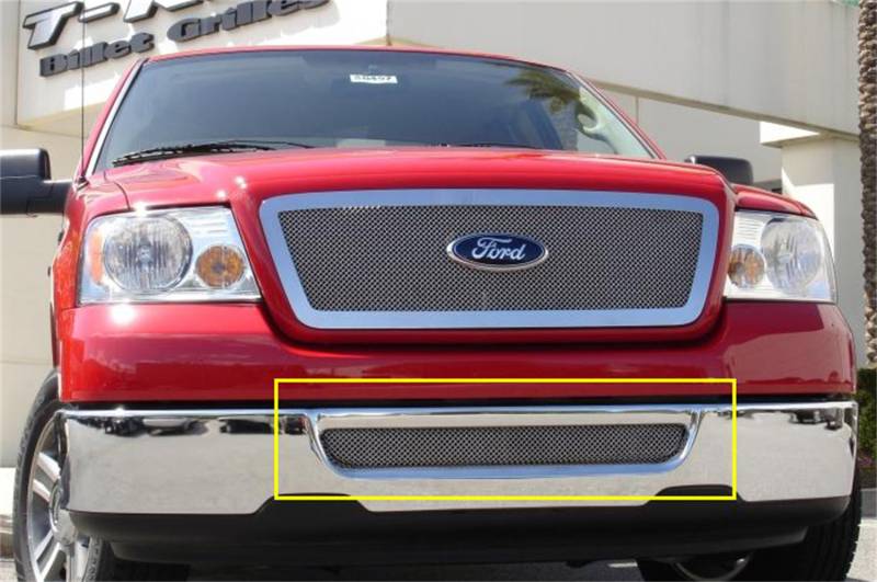 T-Rex Grilles - T-Rex Grilles 55555 Upper Class Series Mesh Bumper Grille Insert