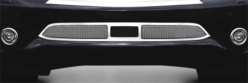 T-Rex Grilles - T-Rex Grilles 55792 Upper Class Series Mesh Bumper Grille Overlay