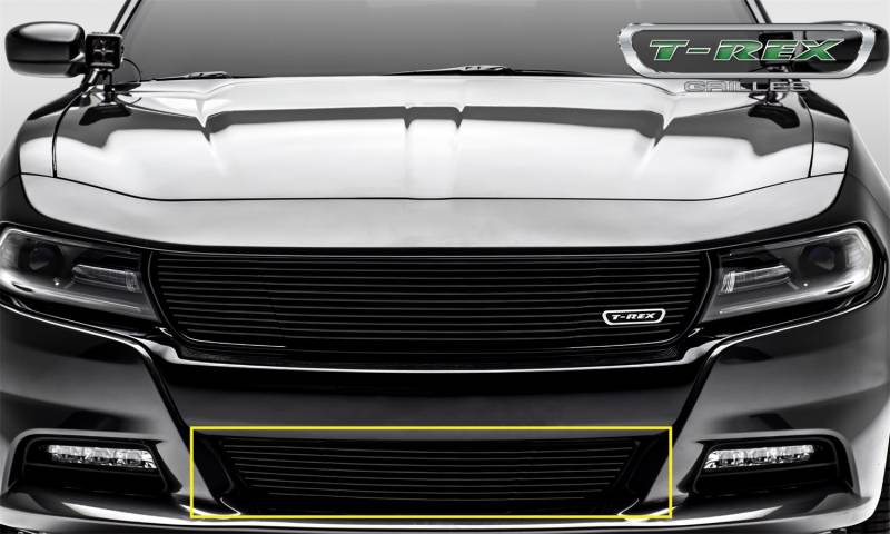 T-Rex Grilles - T-Rex Grilles 6224761 Laser Billet Series Bumper Grille