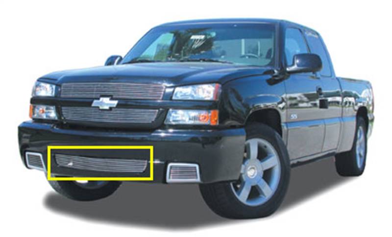 T-Rex Grilles - T-Rex Grilles 25104 Billet Series Bumper Grille Insert