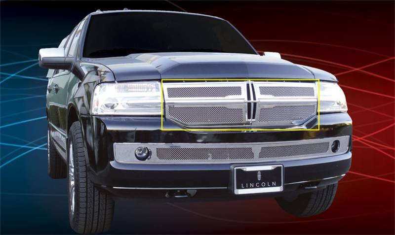 T-Rex Grilles - T-Rex Grilles 50712 Upper Class Series Mesh Grille Assembly