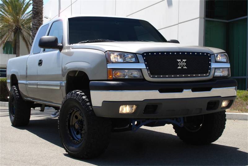 T-Rex Grilles - T-Rex Grilles 6711011 X-Metal Series Studded Mesh Grille