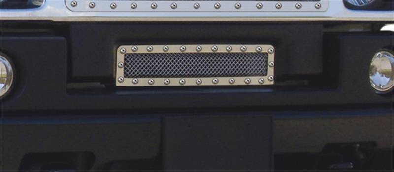 T-Rex Grilles - T-Rex Grilles 6722900 X-Metal Series Studded Bumper Grille Insert