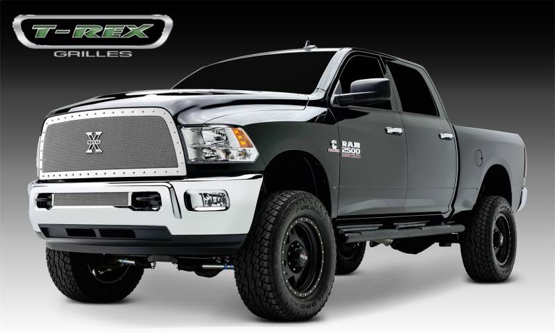 T-Rex Grilles - T-Rex Grilles 6714520 X-Metal Series Studded Mesh Grille
