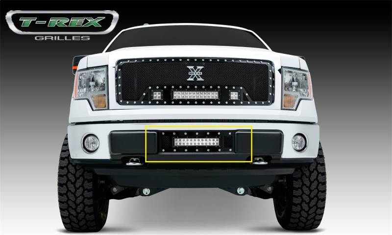 T-Rex Grilles - T-Rex Grilles 6325681 Torch Series LED Light Bumper Grille
