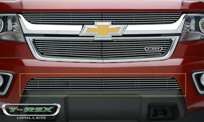 T-Rex Grilles - T-Rex Grilles 25267 Billet Series Bumper Grille Overlay