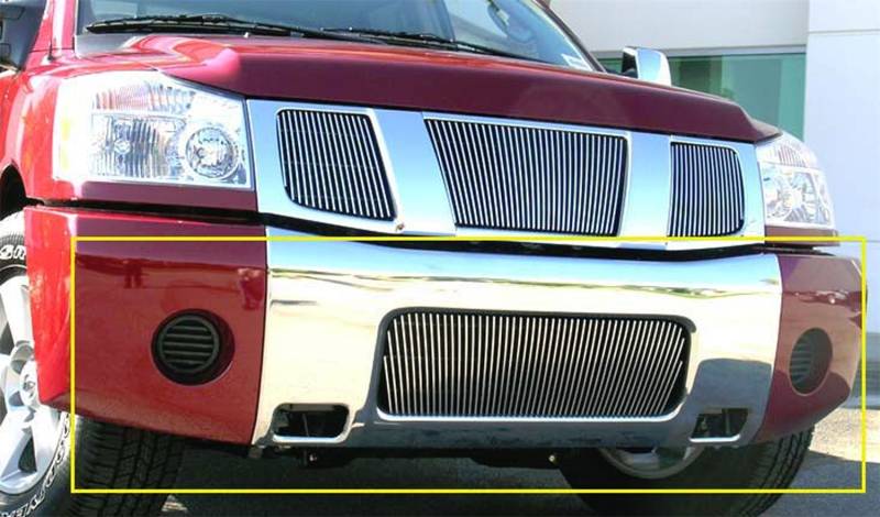 T-Rex Grilles - T-Rex Grilles 35780 Billet Series Bumper Grille Insert