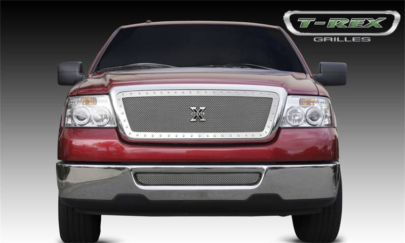T-Rex Grilles - T-Rex Grilles 6715560 X-Metal Series Studded Mesh Grille