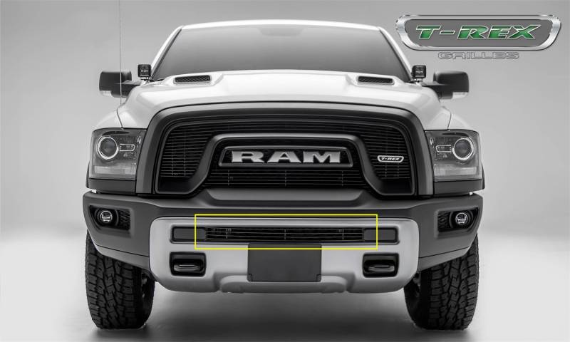 T-Rex Grilles - T-Rex Grilles 254641B Billet Series Bumper Grille Overlay