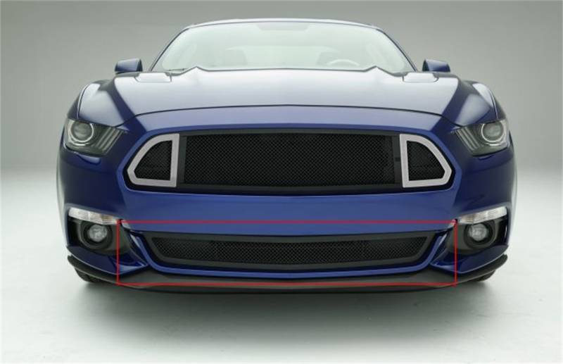 T-Rex Grilles - T-Rex Grilles DJ20361 GT Strada Bumper Grille Overlay