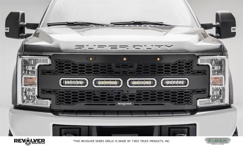 T-Rex Grilles - T-Rex Grilles 6515631 Revolver Series LED Grille Ford F250/F350 2017-2019