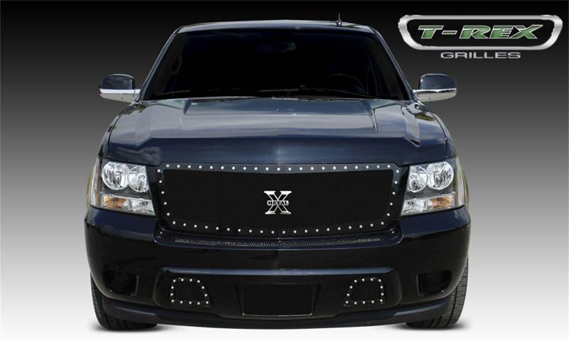 T-Rex Grilles - T-Rex Grilles 6710521 X-Metal Series Studded Mesh Grille
