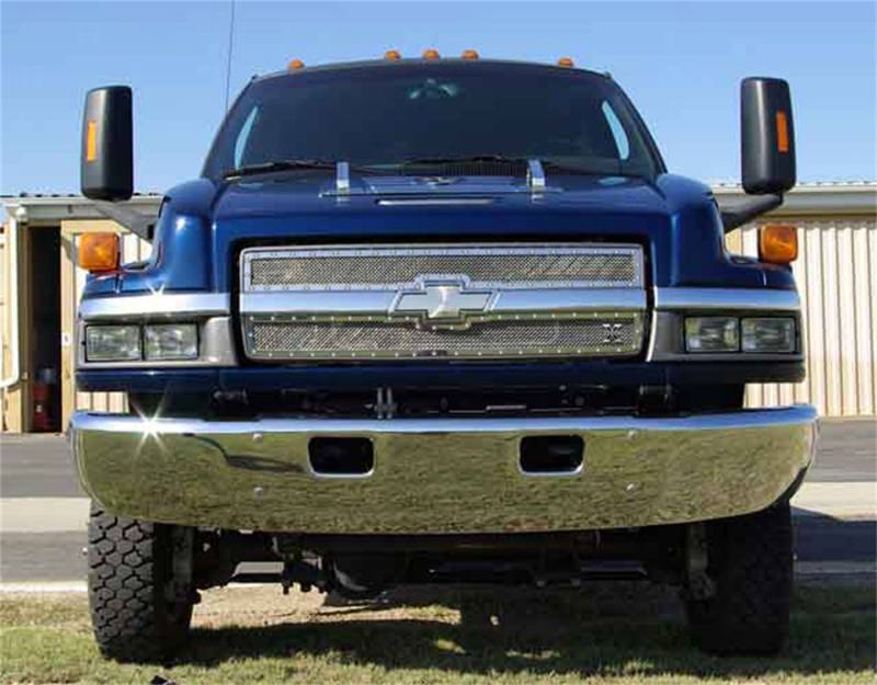 T-Rex Grilles - T-Rex Grilles 6710830 X-Metal Series Studded Mesh Grille