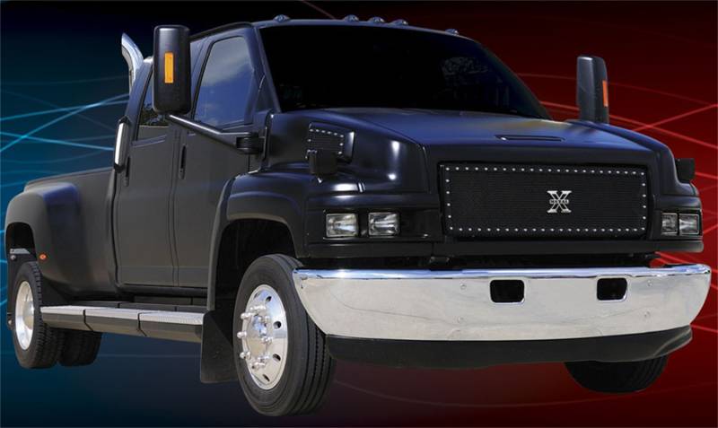 T-Rex Grilles - T-Rex Grilles 6710871 X-Metal Series Studded Mesh Grille