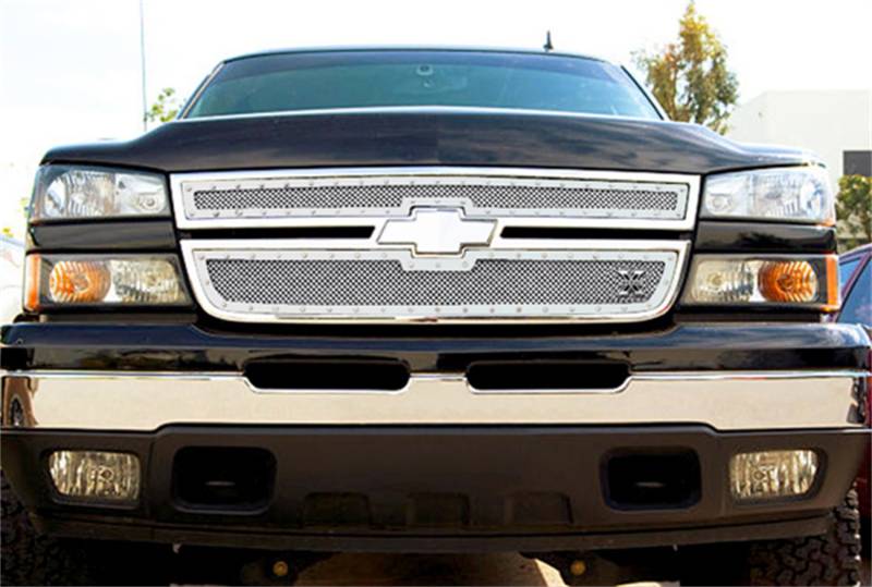 T-Rex Grilles - T-Rex Grilles 6711060 X-Metal Series Studded Mesh Grille