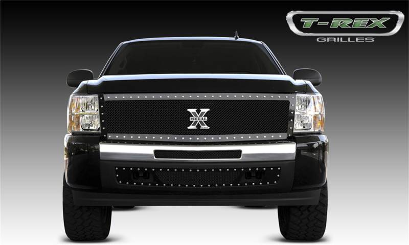 T-Rex Grilles - T-Rex Grilles 6711111 X-Metal Series Studded Mesh Grille