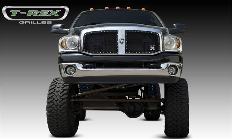 T-Rex Grilles - T-Rex Grilles 6714671 X-Metal Series Studded Mesh Grille