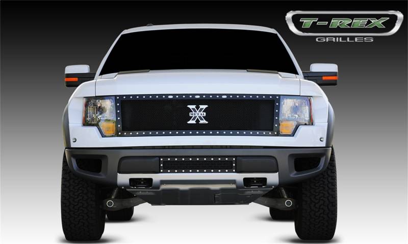 T-Rex Grilles - T-Rex Grilles 6715661 X-Metal Series Studded Mesh Grille