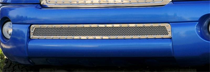 T-Rex Grilles - T-Rex Grilles 6728950 X-Metal Series Studded Bumper Grille Insert