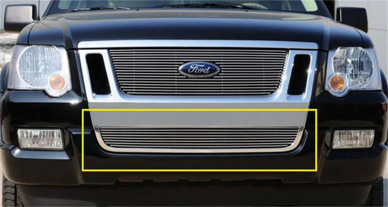 T-Rex Grilles - T-Rex Grilles 25662 Billet Series Bumper Grille Insert