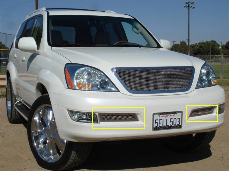 T-Rex Grilles - T-Rex Grilles 55601 Upper Class Series Mesh Bumper Grille Insert