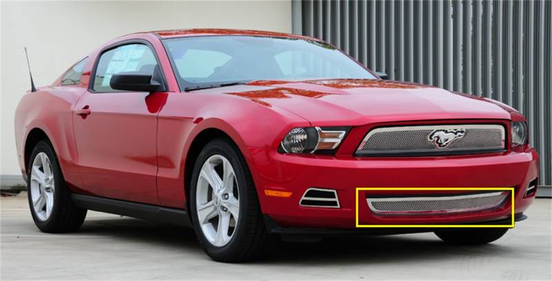 T-Rex Grilles - T-Rex Grilles 55518 Upper Class Series Mesh Bumper Grille Insert