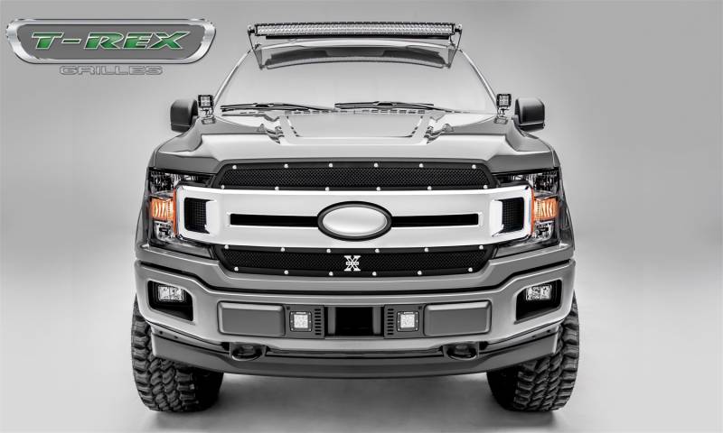 T-Rex Grilles - T-Rex Grilles 6715691 X-Metal Series Studded Mesh Grille