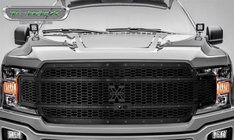 T-Rex Grilles - T-Rex Grilles 7715891-BR Stealth Laser X-Metal Series Grille