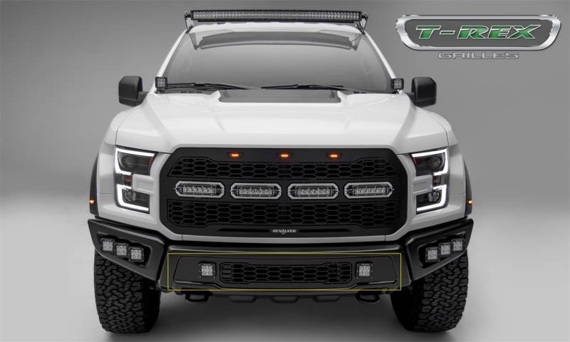 T-Rex Grilles - T-Rex Grilles 6525661 Revolver Series Bumper Grille Overlay
