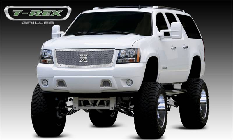 T-Rex Grilles - T-Rex Grilles 6710520 X-Metal Series Studded Mesh Grille