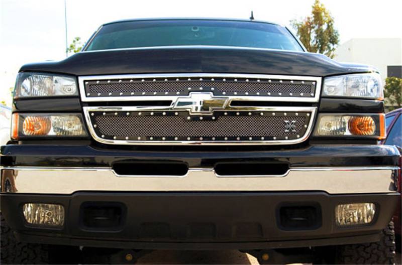 T-Rex Grilles - T-Rex Grilles 6711061 X-Metal Series Studded Mesh Grille