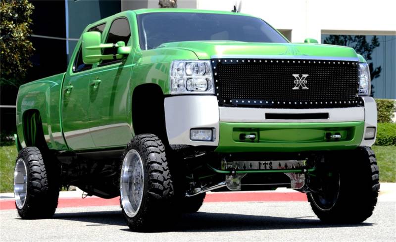 T-Rex Grilles - T-Rex Grilles 6711131 X-Metal Series Studded Mesh Grille