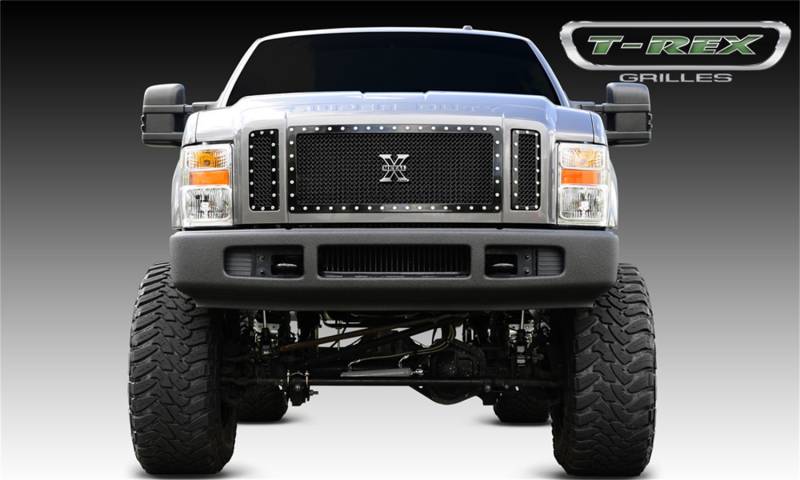 T-Rex Grilles - T-Rex Grilles 6715631 X-Metal Series Studded Mesh Grille