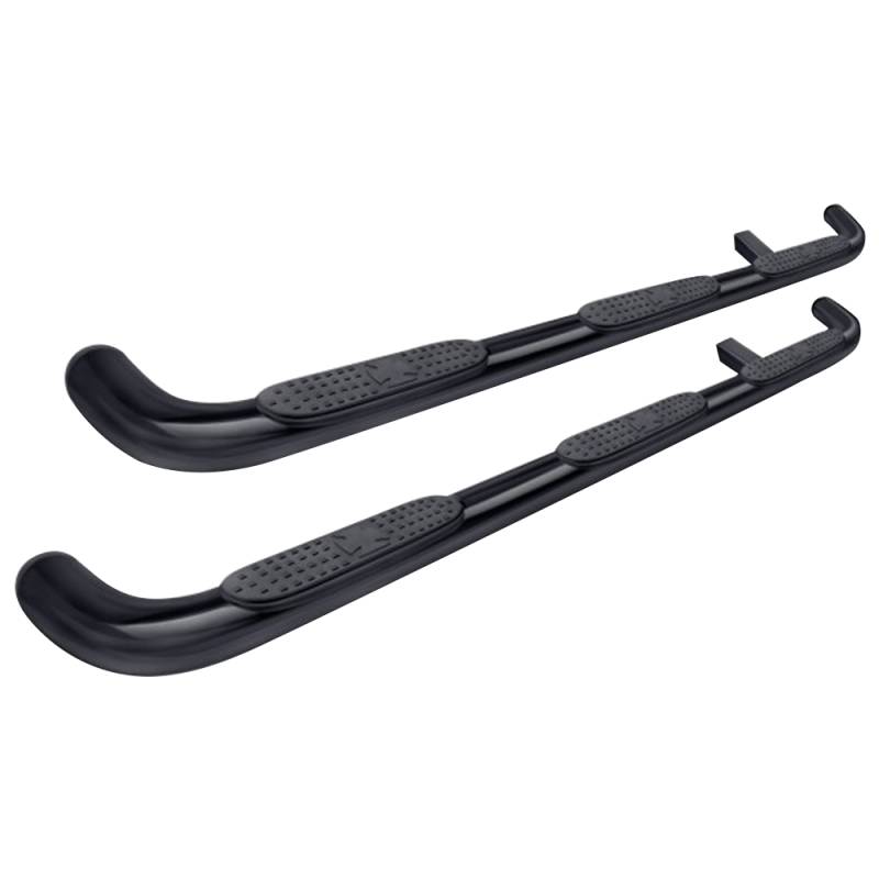 Iron Cross - Iron Cross 42-414-B Wheel to Wheel 4" Short Bed Tube Step for Ford F250/F350/F450/F550 Crew Cab 1999-2016 - Black Powder Coat