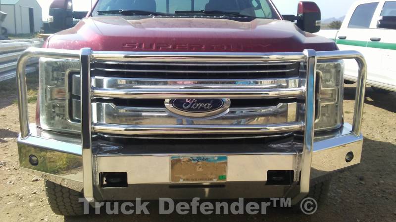 Truck Defender - Truck Defender Aluminum Front Bumper Ford F250/F350 2017-2021