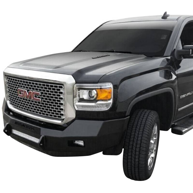 Iron Cross - Iron Cross 40-325-15 Low Profile Front Bumper for GMC Sierra 2500/3500 2015-2019 - Gloss Black
