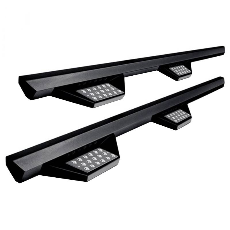 Iron Cross - Iron Cross 468-9980 Cab Length HD Side Step for Ford F150 Super Cab 2004-2014 - Black Powder Coat