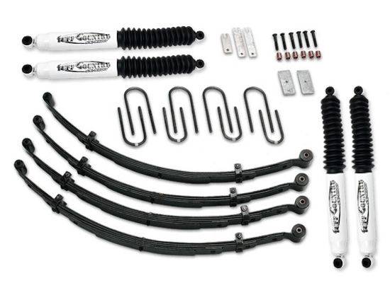 Tuff Country - 1976-1986 Jeep CJ7 - 2.5" Lift Kit EZ-Ride by Tuff Country - 42701K