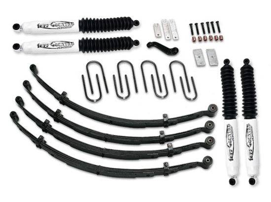Tuff Country - 1976-1986 Jeep CJ7 - 4" Lift Kit EZ-Ride by Tuff Country - 42703K