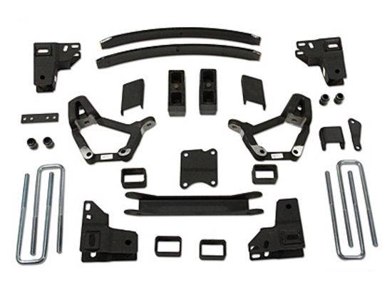 Tuff Country - 1986-1995 Toyota Truck 4x4 - 4" Lift Kit by (fits models with 3.75" wide Rear u-bolts) Tuff Country - 54804K