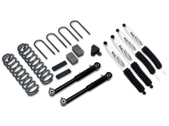 Tuff Country - 1987-2001 Jeep Cherokee 4x4 - 3.5" Lift Kit EZ-Flex by Tuff Country - 43801
