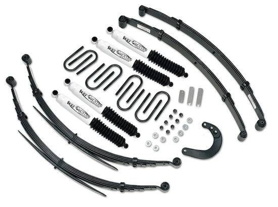 Tuff Country - 1988-1991 Chevy Suburban 1/2 ton 4x4 - 4" Lift Kit EZ-Ride by Tuff Country (fits models with 52" long Rear springs) Tuff Country - 14731K