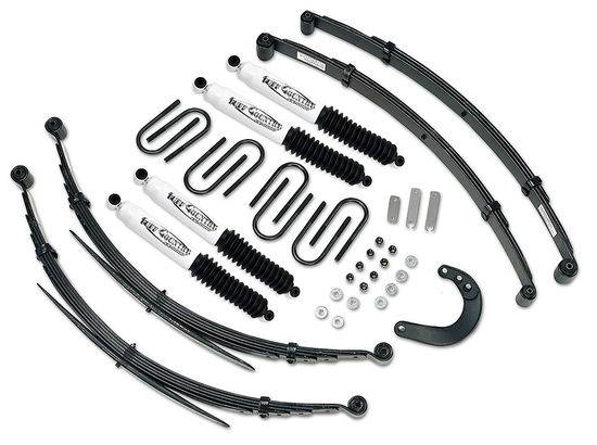 Tuff Country - 1988-1991 GMC Suburban 3/4 ton 4x4 - 4" Lift Kit EZ-Ride by Tuff Country (fits models with 52" long Rear springs) Tuff Country - 14741K