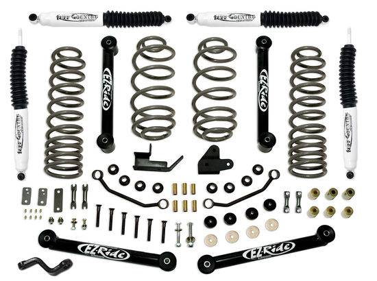Tuff Country - 1997-2002 Jeep Wrangler TJ - 4" EZ-Ride Lift Kit by Tuff Country - 44900K